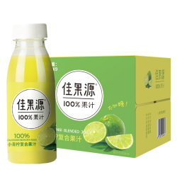 佳果源 小青柠复合果汁 280g*9瓶