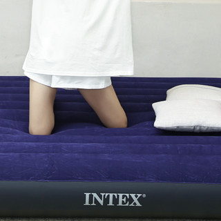 INTEX 户外气垫床 64765 蓝色 152*203*22cm