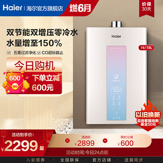 Haier 海尔 MR3系列 零冷水燃气热水器