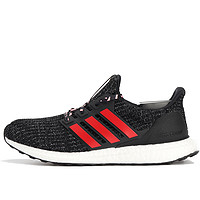 adidas 阿迪达斯 Ultra Boost 4.0 中性跑鞋 F35231 黑色/红色 40