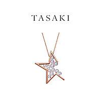 TASAKI 塔思琦abstract star系列 樱花金淡水珍珠项链 樱花金