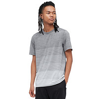 UNIQLO 优衣库 DRY-EX 男女款圆领短袖T恤 449017 灰色 XXL