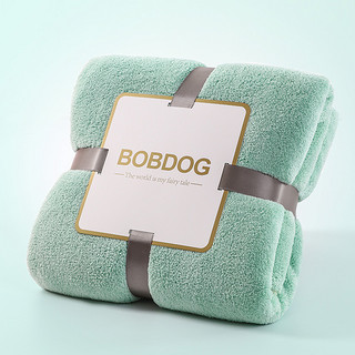 BoBDoG 巴布豆 BD1117166A 婴儿菱形浴巾 夏季轻薄款 绿色 75*150cm