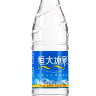 EVERGRANDE SPRING 恒大冰泉 长白山天然矿泉水 500ml*12瓶