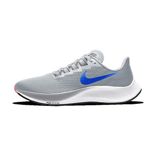 NIKE 耐克 Air Zoom Pegasus 37 男子跑鞋 BQ9646-006 灰/白/蓝/粉 38.5