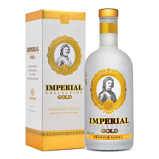 沙皇(IMPERIAL)银伏特加500ml*1瓶礼盒装 俄罗斯Russia国家 自营洋酒 原味40度烈酒 沙皇金500ml*1瓶礼盒装