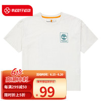 Timberland添柏岚T恤女2022夏季新款户外运动服宽松透时尚气针织上衣短袖T恤 A41VC001/短款 L A41VCCM9/短款 L
