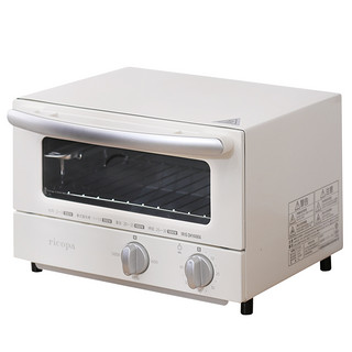 IRIS 爱丽思 日本IRIS爱丽思丝ricopa烘焙小型烤箱台式迷你全自动多功能家用