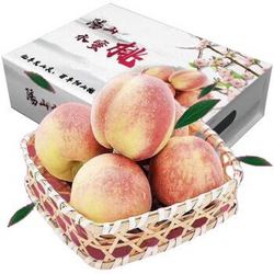 阳山 无锡阳山水蜜桃大桃 新鲜水果礼盒桃子 单果6-7两 8个装 净重5斤多