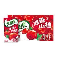 88VIP：yili 伊利 优酸乳山楂味含乳牛奶饮料 250ml*24盒