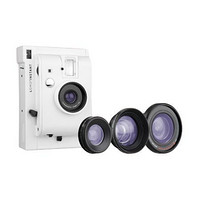 lomography 乐魔 Lomo’Instant 一代拍立得相机 经典纯白色 连三款镜头套装（不含电池相纸）