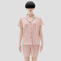 Bananain 蕉内 天丝麻情侣睡衣701S女士柔软可外穿家居服套装女薄款