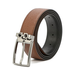Salvatore Ferragamo 菲拉格慕 男士小牛皮革腰带 67A037 709528