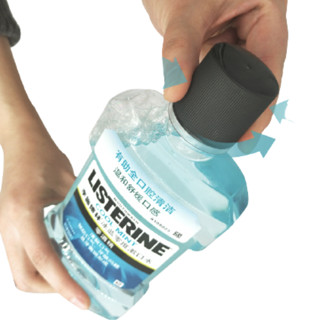 LISTERINE 李施德林 基础护理系列 冰蓝零度漱口水 500ml*2