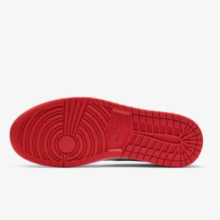 AIR JORDAN 正代系列 Air Jordan 1 Mid SE Fearless 陈冠希联名款 男子篮球鞋 CU2804-100 白/黑/红 45