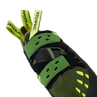 LA SPORTIVA 拉思珀蒂瓦 Tarantula 中性攀岩鞋 DK21330J 橄榄绿/霓虹绿 40