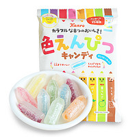 日本进口 甘乐(Kanro) 8种水果味铅笔糖硬糖75g