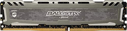 BALLISTIX 铂胜 内存 Ballistix Sport LT 32GB Kit (8GBx4) DDR4 2666 MT/s  (White)