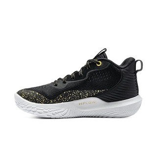 UNDER ARMOUR 安德玛 Flow Breakthru 2 女子篮球鞋 3024594-002 黑色 38.5