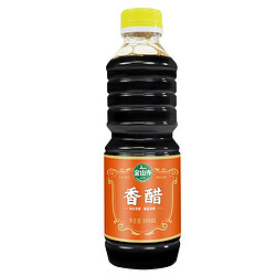 JINSHANSI 金山寺 香醋镇江产酿造食醋凉拌点蘸家用醋蘸饺子500ml4瓶实惠装