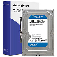 西部数据 蓝盘系列 3.5英寸台式机硬盘 1TB （7200rpm、PMR、64MB）