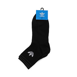 adidas ORIGINALS 中筒运动袜子 三双装