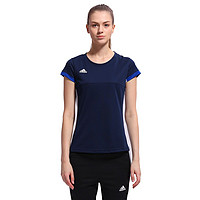 adidas 阿迪达斯 女款运动T恤 圆领速干透气健身训练 运动女装