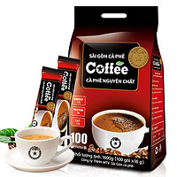 SAGOcoffee 西贡咖啡 越南进口西贡三合一速溶原味咖啡100条1600g
