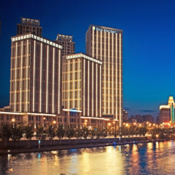海河天津之眼边！有效期长！天津泛太平洋大酒店豪华城市景观大床房2晚连住