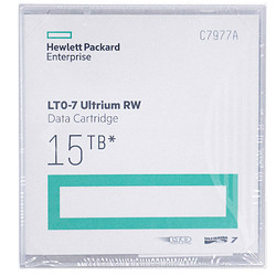 HP 惠普 E LTO 数据磁带 数据记录磁带 LTO7 15TB（C7977A） 盒装配件