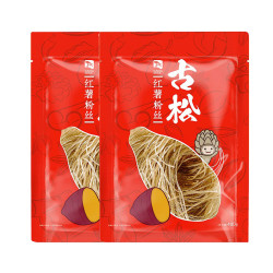 gusong古松食品古松方便食品红薯粉丝400g2干货粉条火锅食材二十年