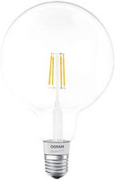 OSRAM 欧司朗 Smart HK FIL GLOBE60 Dimmable Bulb, E27, 5.5 W, White