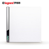 legrand 罗格朗 开关插座面板多孔家用暗装五插双开16a空调usb逸远素月白