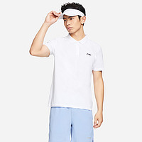 LI-NING 李宁 短袖男polo衫短袖t恤男舒适耐洗亲肤