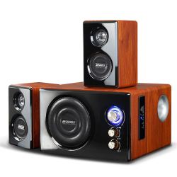 sansui 山水 超重低音炮音箱台式家用电脑音响电视连接无线蓝牙家用