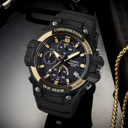 casio 卡西欧 analogue指针系列 男士石英表 mcw-110h-9a