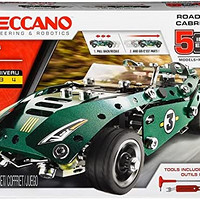 prime会员：MECCANO 6040176 5型号套装 – ROADSTER 带拉背电机