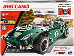 MECCANO 6040176 5型号套装 – ROADSTER 带拉背电机