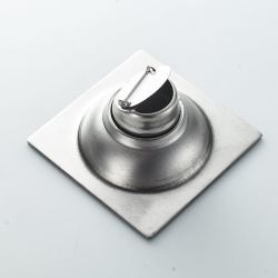 斯沃奇 地漏防臭不锈钢洗衣机双用下水道大流量通用亮面镀铬)干湿地漏