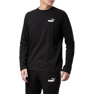 PUMA 彪马 男子运动T恤 845924-01 黑色 M