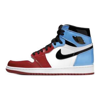 AIR JORDAN 正代系列 Air Jordan 1 High OG Fearless UNC Chicago 男子篮球鞋 CK5666-100 红/蓝 45