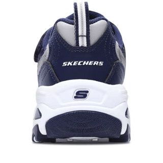 SKECHERS 斯凯奇 D'LITES系列 664094L/NVY 儿童休闲运动鞋 海军蓝色 27.5码