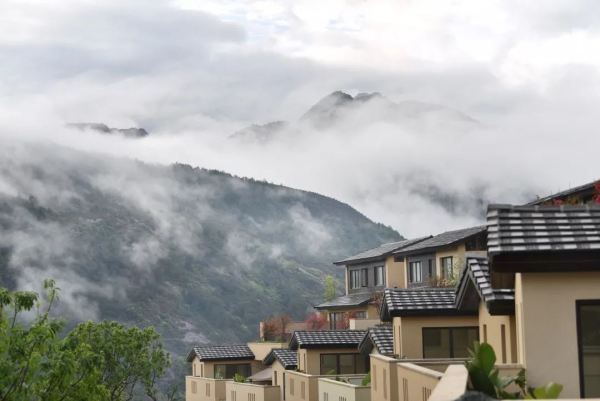 山外山温泉度假区内可拆分福州永泰梧桐君澜温泉度假酒店标准双床房4