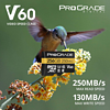 ProGrade Digital 铂格瑞 ProGradeDigital（铂格瑞） TF卡V60 存储卡4k读取250M/S 写入130M/S 4k TF卡双排金手指256G250M/S