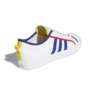 adidas ORIGINALS Nizza 男子休闲运动鞋 GZ8656 白色/蓝色 35.5