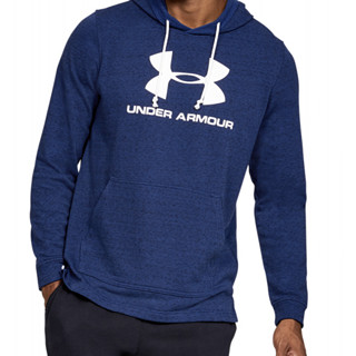 UNDER ARMOUR 安德玛 Sportstyle 男子运动卫衣 1348520-409 蓝色 M