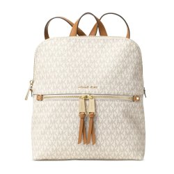 michael kors 迈克·科尔斯 mk rhea系列女士中号老花修身背包双肩包