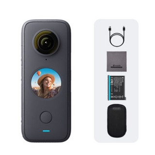 Insta360 ONE X2 口袋全景运动相机 黑色