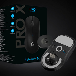 logitech 罗技 G PW二代 2.4G无线鼠标 25600DPI 白色