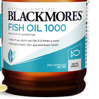 BLACKMORES 澳佳宝 深海鱼油胶囊 200粒